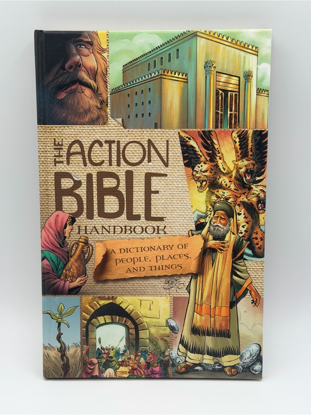 The Action Bible Handbook: A Dictionary of People, Places, and Things 2013 HC